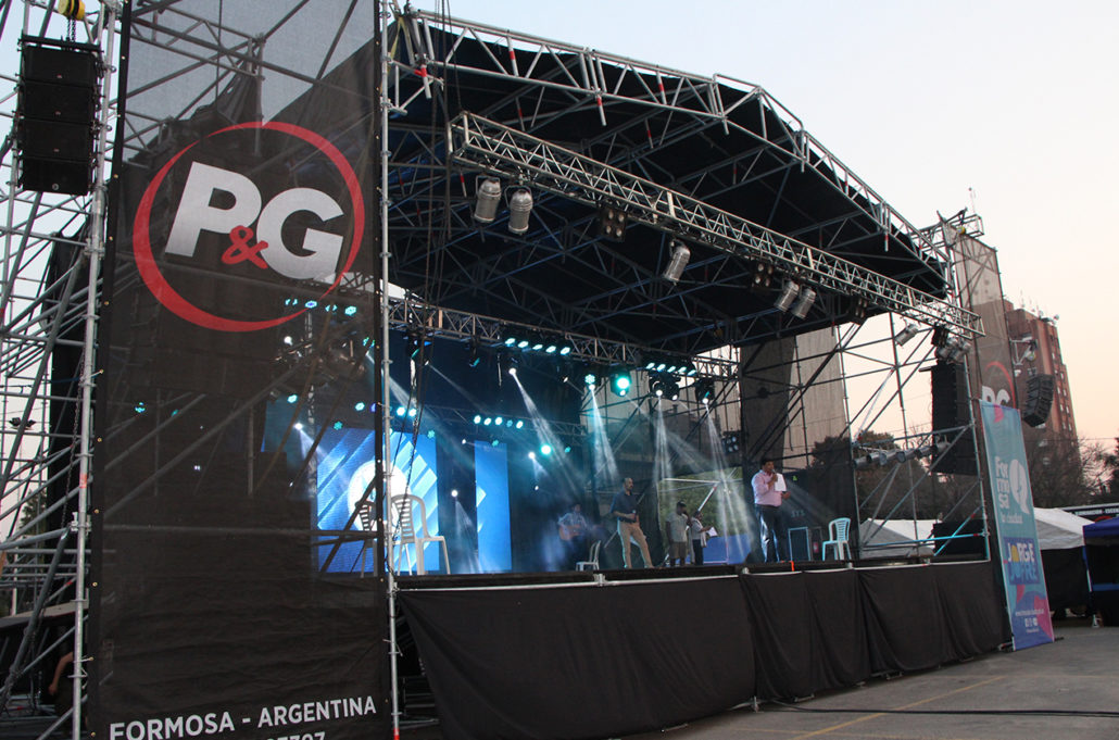 P&G Producciones opta por Stanich Giro para Festivales en Formosa