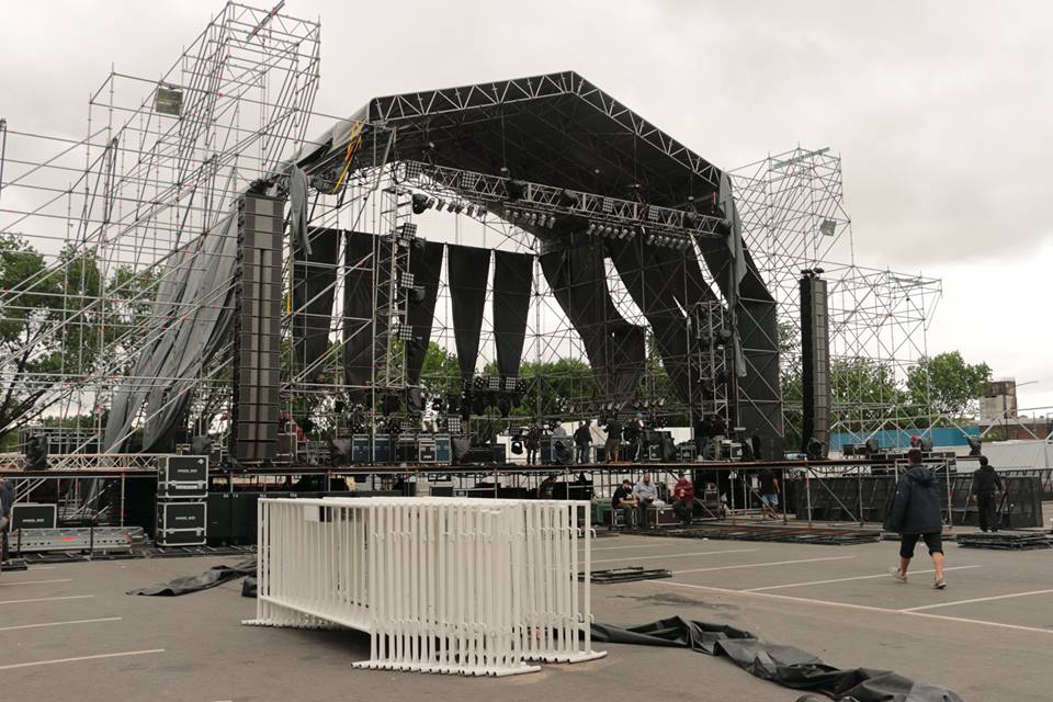 Montaje Stanich Black en Tecnópolis // Grupo Lavecchia